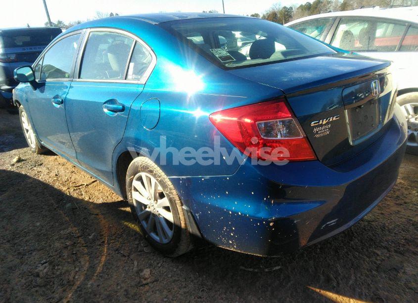 Photo 3 of 2012 Honda Civic SDN EX-L (VIN 2HGFB2F91CH533109)