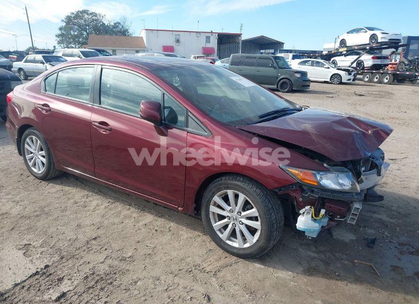 2012 Honda Civic SDN EX-L (VIN 2HGFB2F91CH567339) main photo