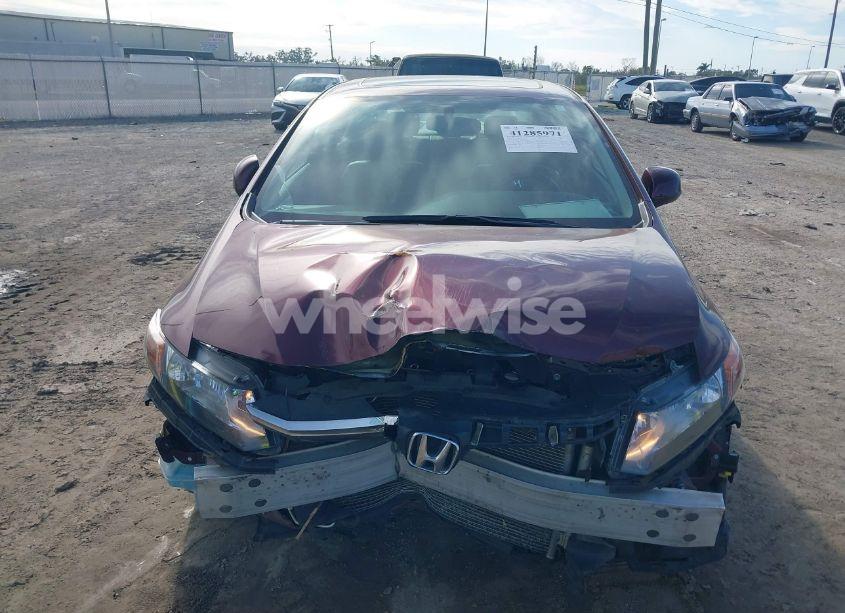 Photo 12 of 2012 Honda Civic SDN EX-L (VIN 2HGFB2F91CH567339)