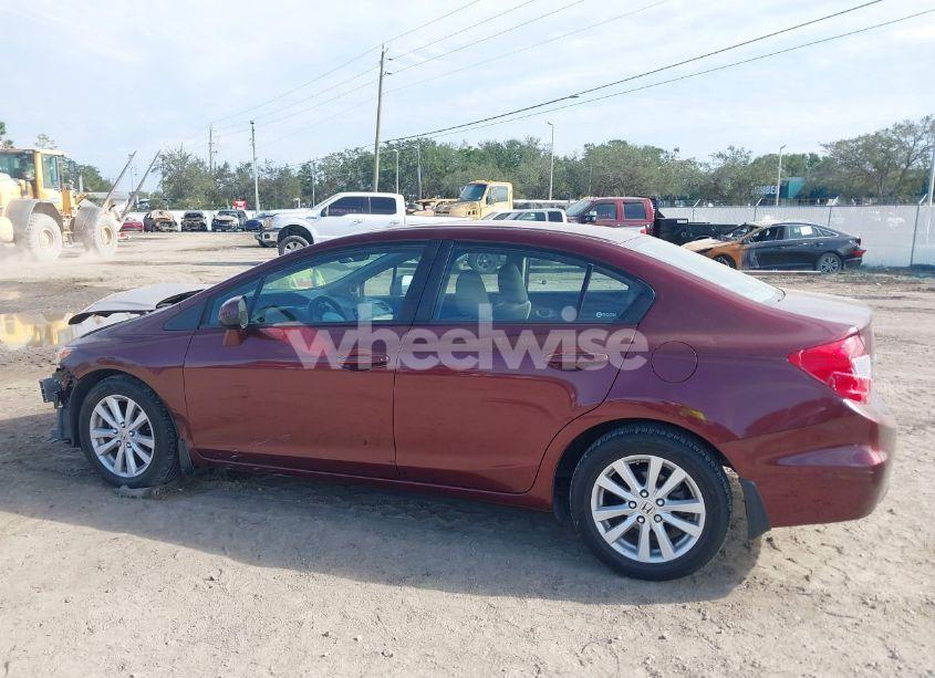 Photo 14 of 2012 Honda Civic SDN EX-L (VIN 2HGFB2F91CH567339)