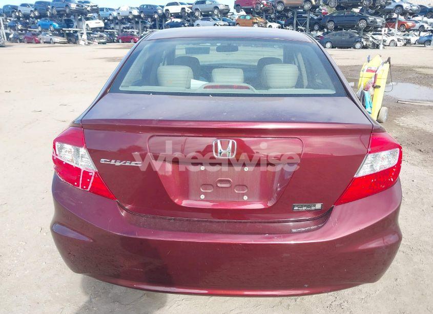 Photo 16 of 2012 Honda Civic SDN EX-L (VIN 2HGFB2F91CH567339)