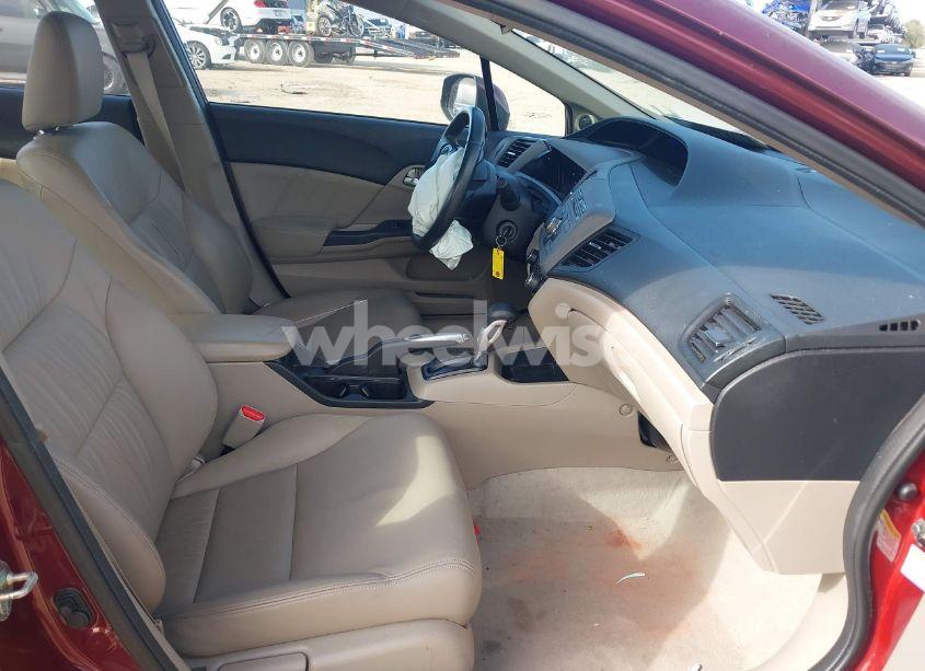 Photo 5 of 2012 Honda Civic SDN EX-L (VIN 2HGFB2F91CH567339)