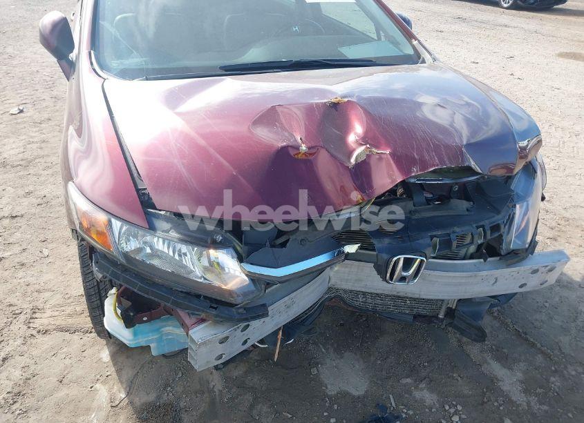 Photo 6 of 2012 Honda Civic SDN EX-L (VIN 2HGFB2F91CH567339)