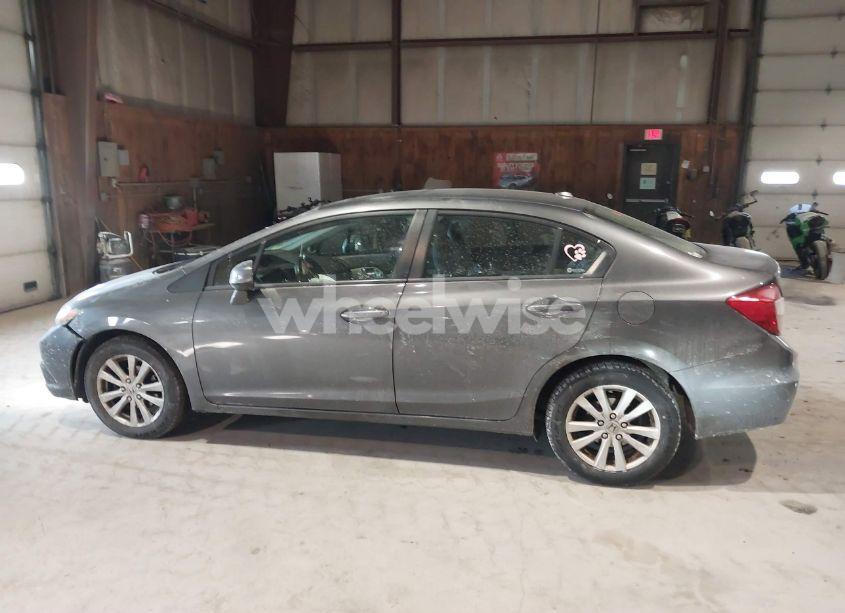 Photo 14 of 2012 Honda Civic SDN EX-L (VIN 2HGFB2F91CH580396)