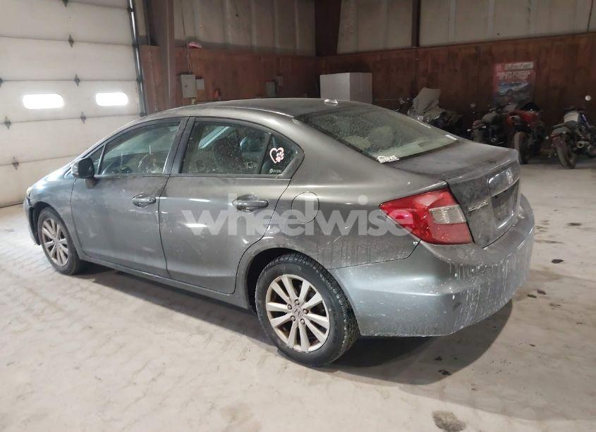 Photo 3 of 2012 Honda Civic SDN EX-L (VIN 2HGFB2F91CH580396)