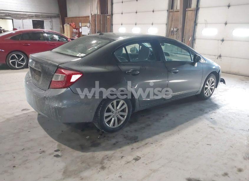 Photo 4 of 2012 Honda Civic SDN EX-L (VIN 2HGFB2F91CH580396)