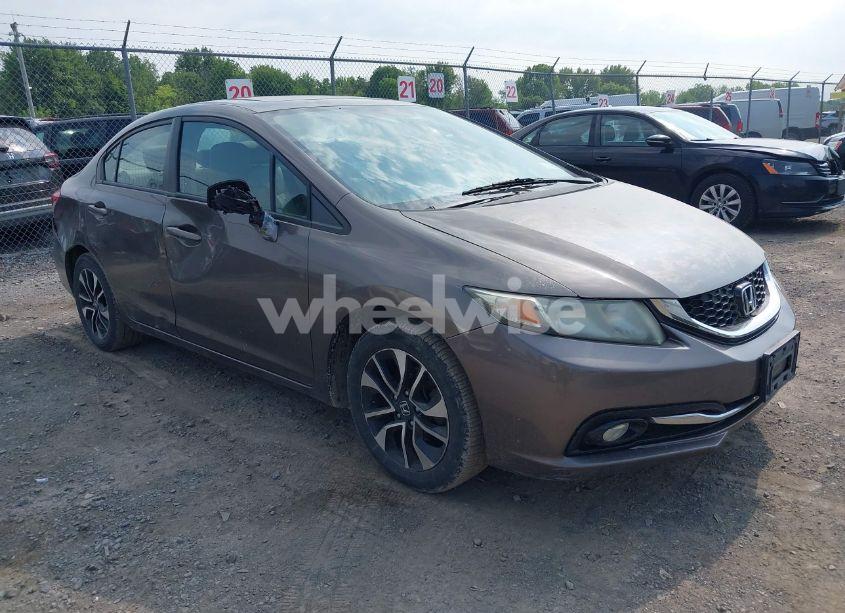 2013 Honda Civic EX-L (VIN 2HGFB2F91DH529563) main photo