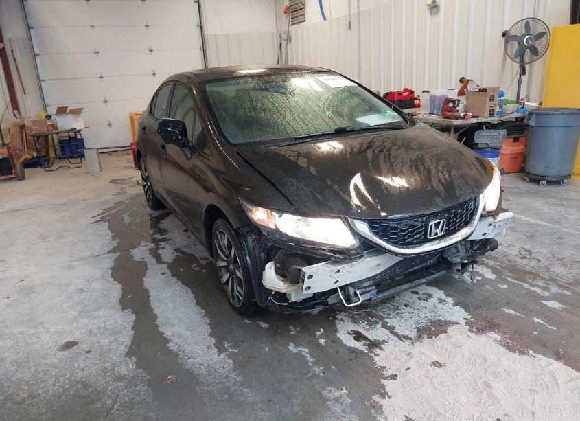 2014 Honda Civic EX-L (VIN 2HGFB2F91EH555081) main photo