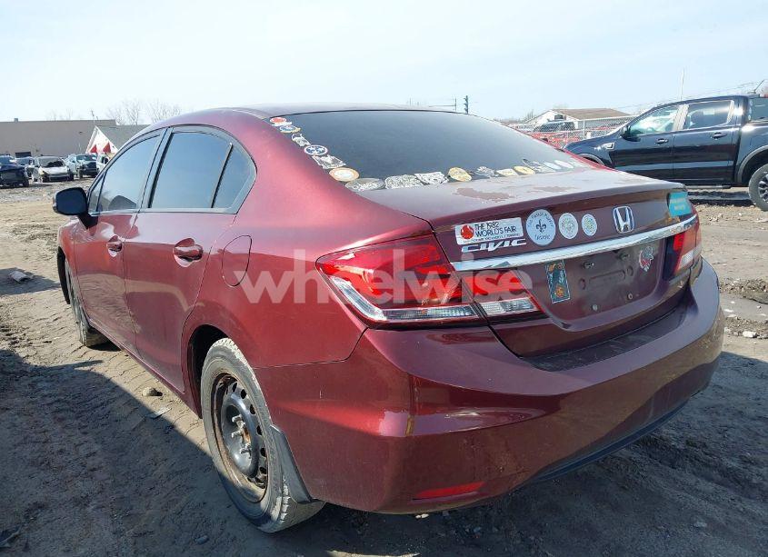 Photo 3 of 2013 Honda Civic EX-L (VIN 2HGFB2F92DH500279)