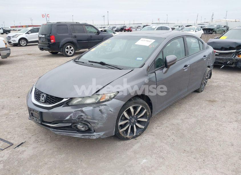 Photo 2 of 2015 Honda Civic EX-L (VIN 2HGFB2F92FH517988)