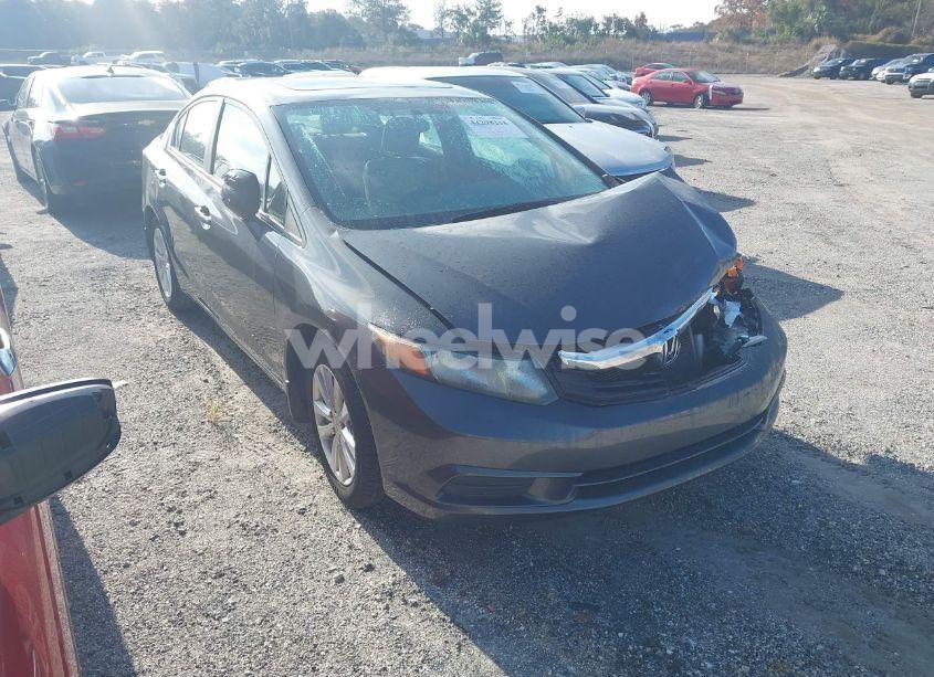 2012 Honda Civic SDN EX-L (VIN 2HGFB2F93CH508700) main photo