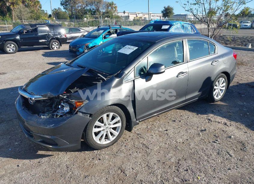 Photo 2 of 2012 Honda Civic SDN EX-L (VIN 2HGFB2F93CH508700)