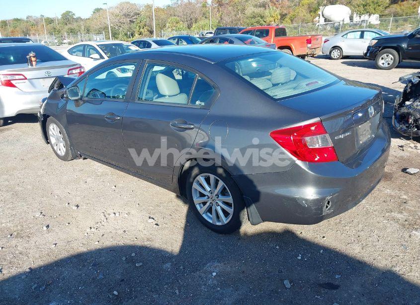 Photo 3 of 2012 Honda Civic SDN EX-L (VIN 2HGFB2F93CH508700)