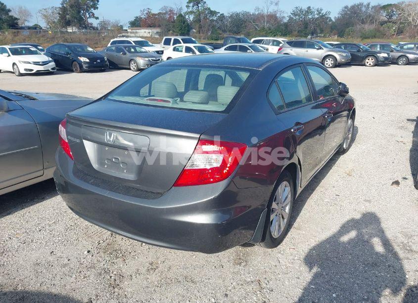 Photo 4 of 2012 Honda Civic SDN EX-L (VIN 2HGFB2F93CH508700)