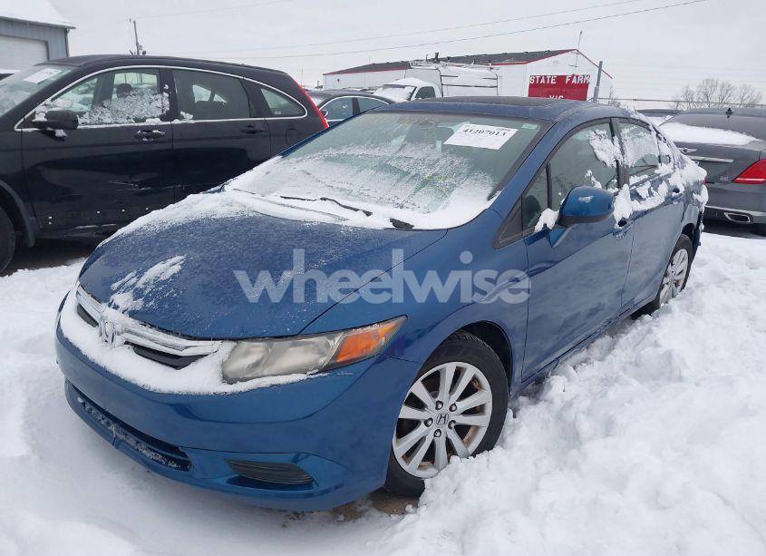 Photo 2 of 2012 Honda Civic SDN EX-L (VIN 2HGFB2F93CH512262)