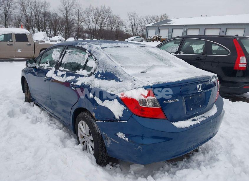 Photo 3 of 2012 Honda Civic SDN EX-L (VIN 2HGFB2F93CH512262)