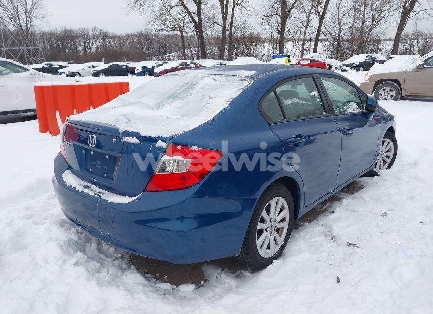 Photo 4 of 2012 Honda Civic SDN EX-L (VIN 2HGFB2F93CH512262)