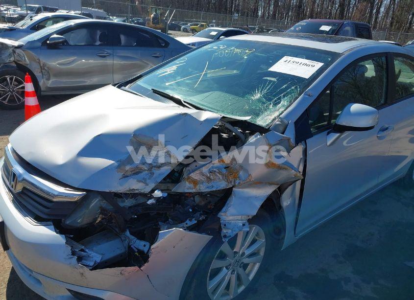 Photo 6 of 2012 Honda Civic EX-L (VIN 2HGFB2F93CH512911)