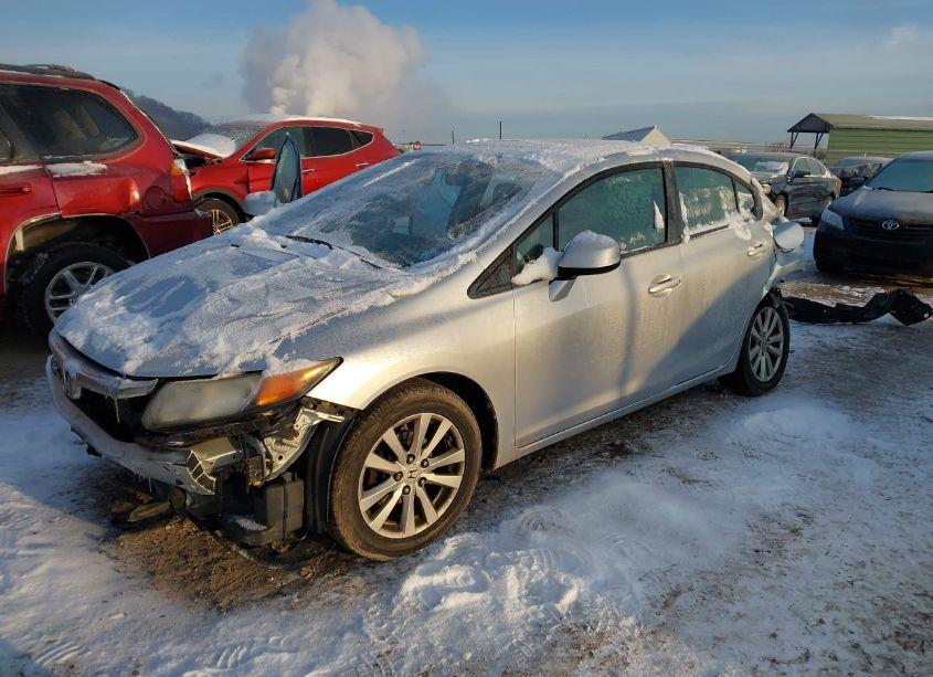 Photo 2 of 2012 Honda Civic SDN EX-L (VIN 2HGFB2F93CH523472)