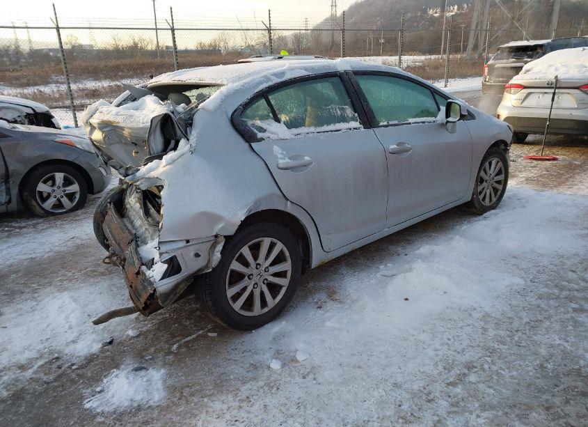 Photo 4 of 2012 Honda Civic SDN EX-L (VIN 2HGFB2F93CH523472)