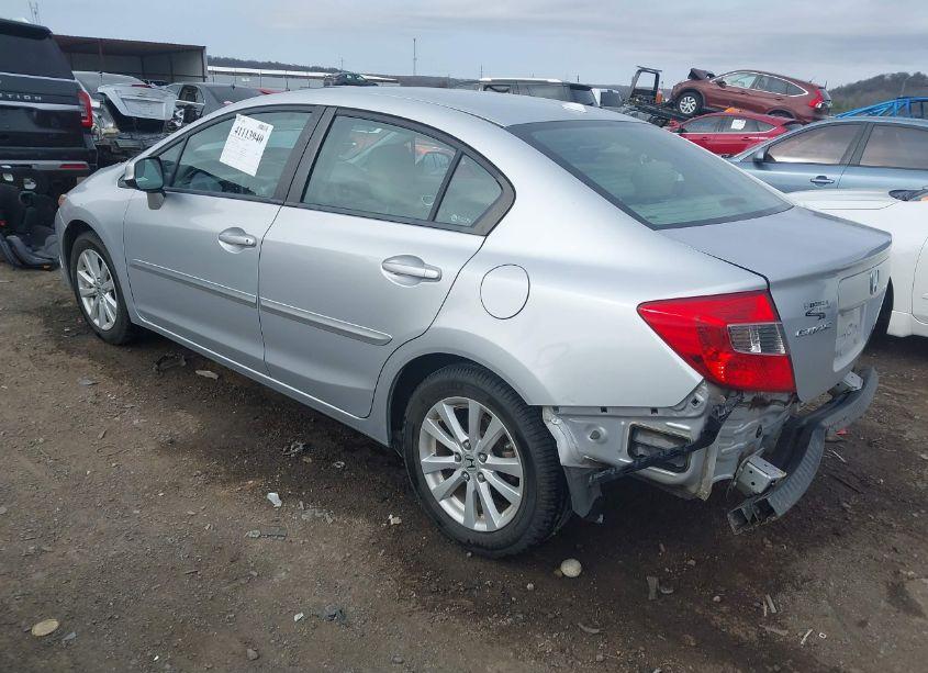 Photo 3 of 2012 Honda Civic EX-L (VIN 2HGFB2F93CH536898)