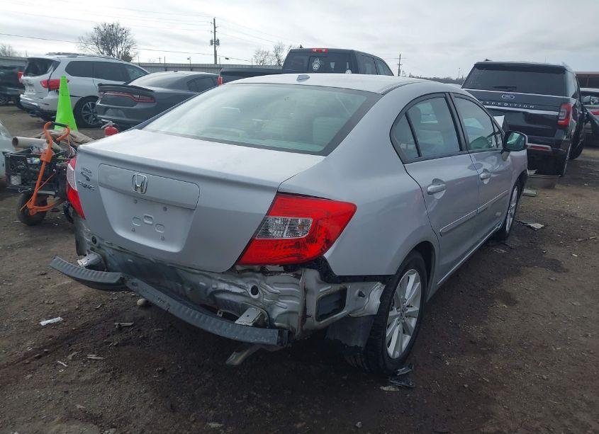 Photo 4 of 2012 Honda Civic EX-L (VIN 2HGFB2F93CH536898)