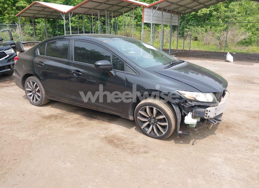 2015 Honda Civic EX-L (VIN 2HGFB2F93FH516610) main photo