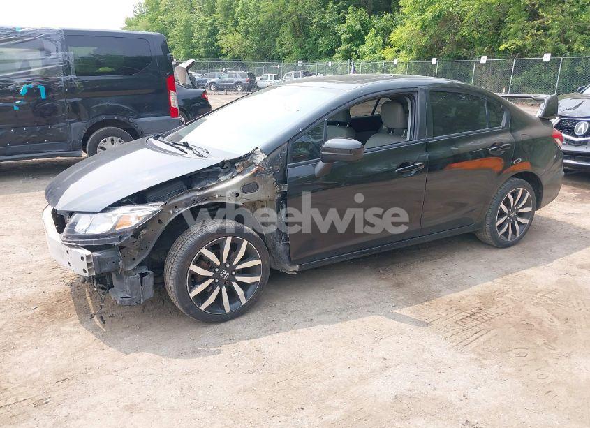 Photo 2 of 2015 Honda Civic EX-L (VIN 2HGFB2F93FH516610)