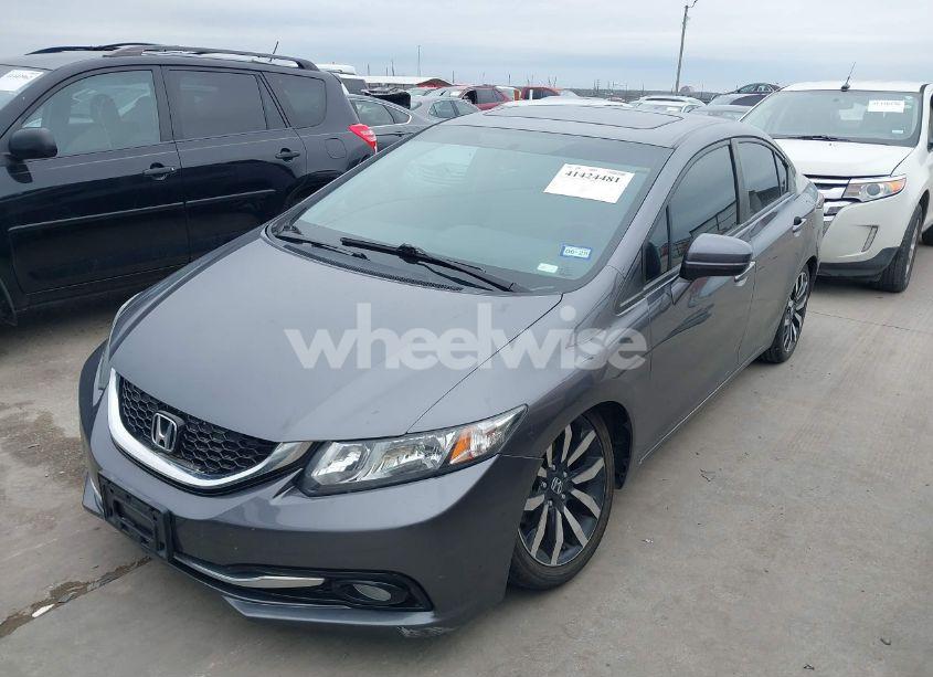 Photo 2 of 2015 Honda Civic EX-L (VIN 2HGFB2F93FH517966)