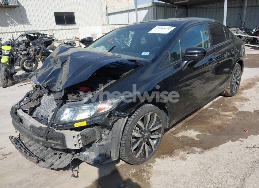 Photo 2 of 2015 Honda Civic EX-L (VIN 2HGFB2F93FH535500)