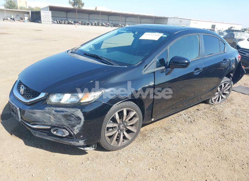 Photo 2 of 2015 Honda Civic EX-L (VIN 2HGFB2F93FH555035)