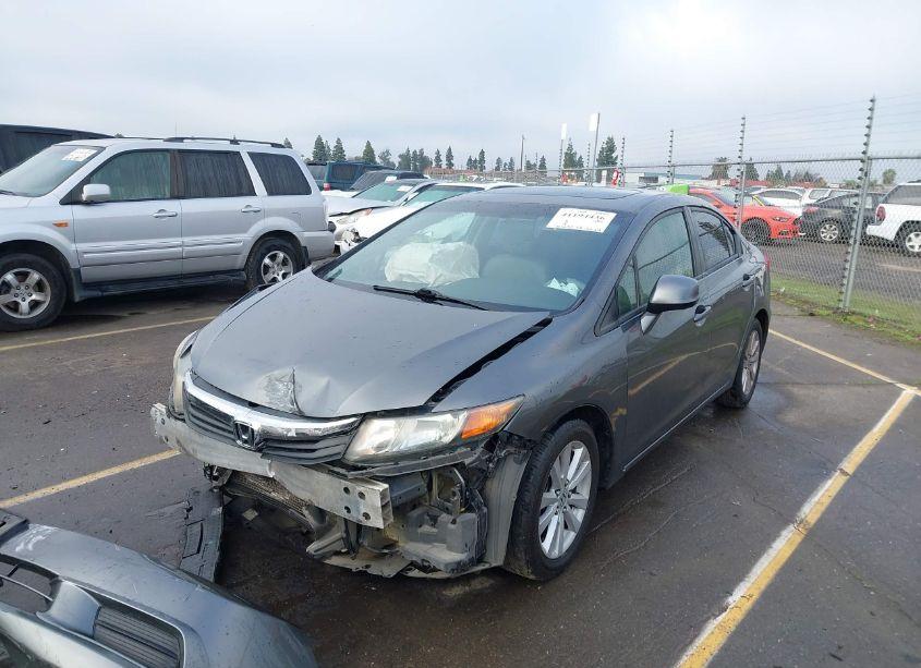 Photo 2 of 2012 Honda Civic SDN EX-L (VIN 2HGFB2F94CH537154)