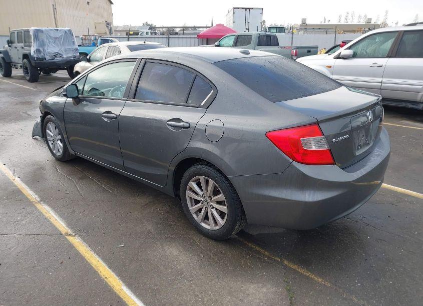 Photo 3 of 2012 Honda Civic SDN EX-L (VIN 2HGFB2F94CH537154)