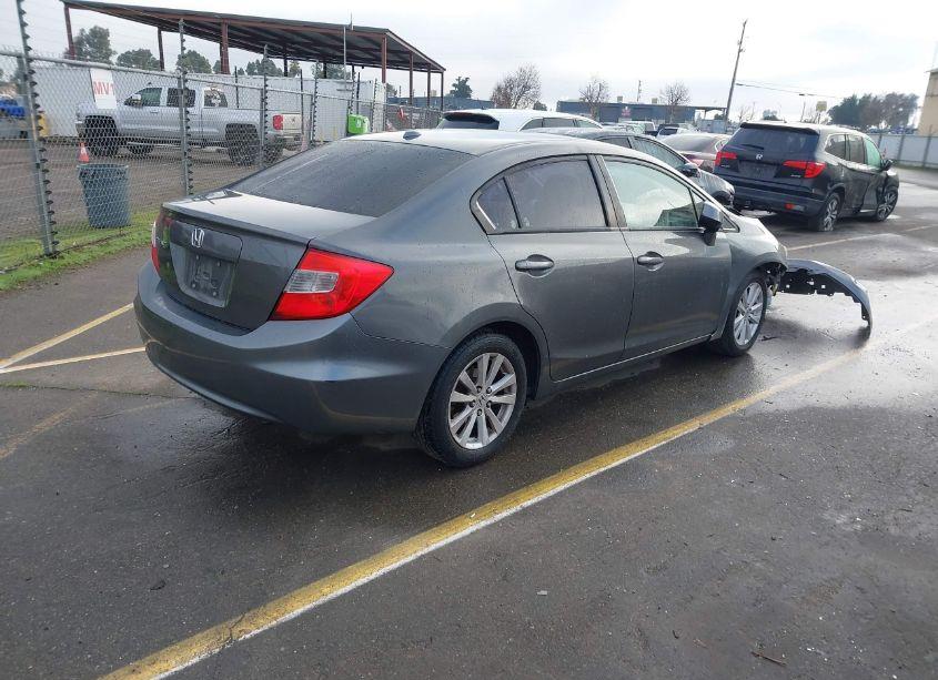 Photo 4 of 2012 Honda Civic SDN EX-L (VIN 2HGFB2F94CH537154)