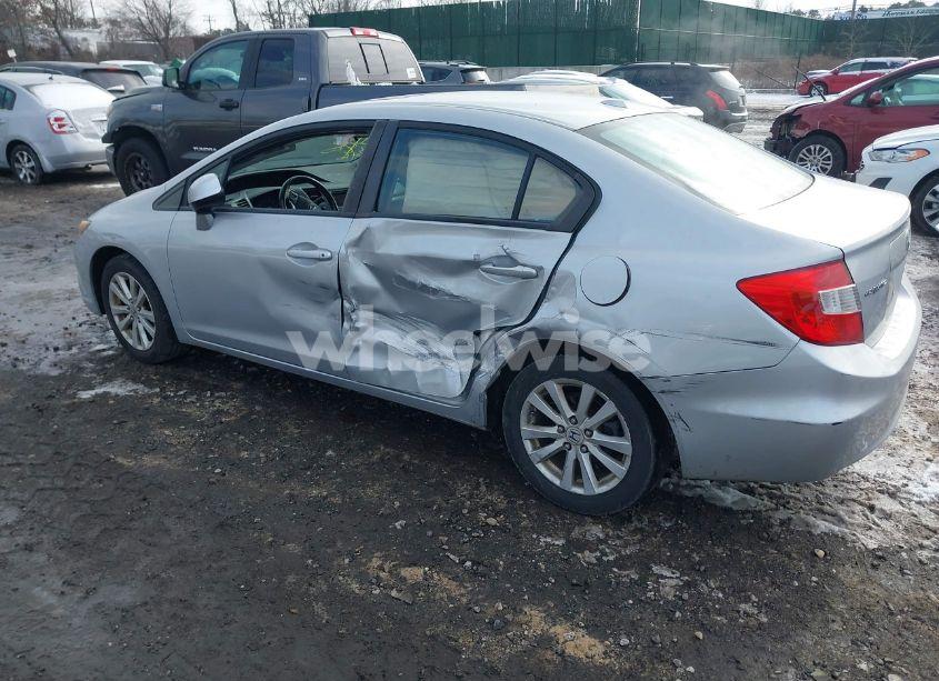 Photo 3 of 2012 Honda Civic SDN EX-L (VIN 2HGFB2F94CH539728)