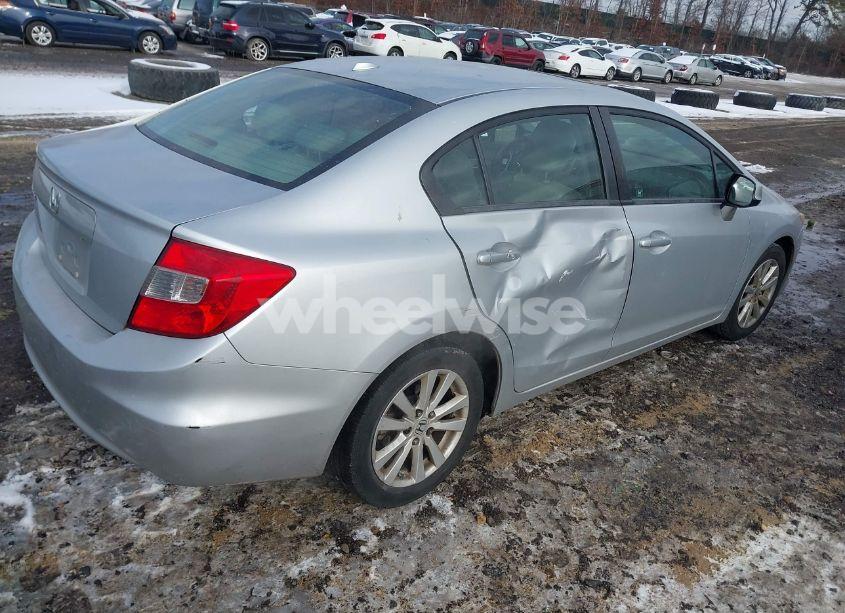 Photo 4 of 2012 Honda Civic SDN EX-L (VIN 2HGFB2F94CH539728)