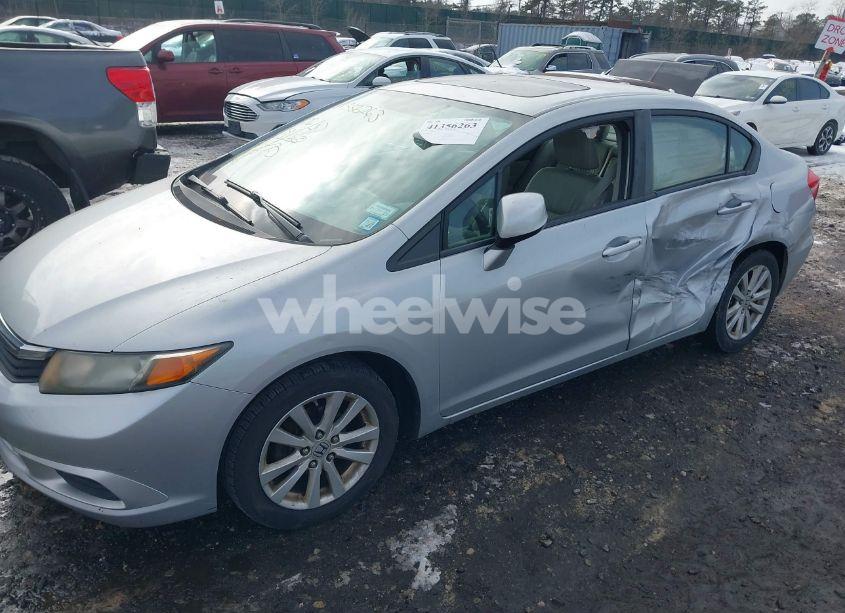 Photo 6 of 2012 Honda Civic SDN EX-L (VIN 2HGFB2F94CH539728)