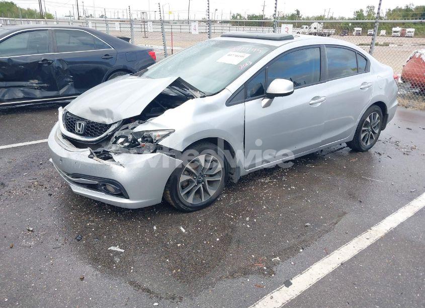 Photo 2 of 2013 Honda Civic EX-L (VIN 2HGFB2F94DH539603)