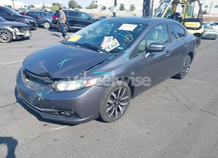 Photo 2 of 2015 Honda Civic EX-L (VIN 2HGFB2F94FH541841)