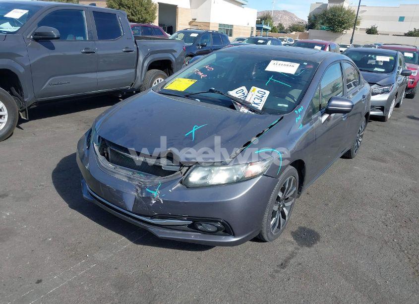 Photo 6 of 2015 Honda Civic EX-L (VIN 2HGFB2F94FH541841)