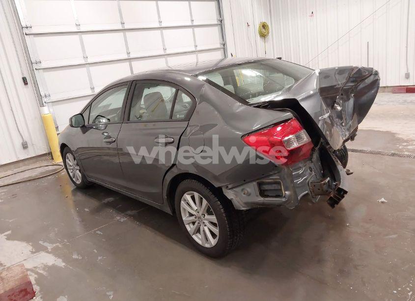 Photo 3 of 2012 Honda Civic EX-L (VIN 2HGFB2F95CH315612)