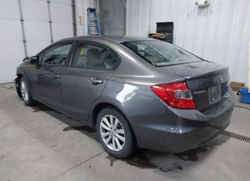 Photo 3 of 2012 Honda Civic SDN EX-L (VIN 2HGFB2F95CH582362)