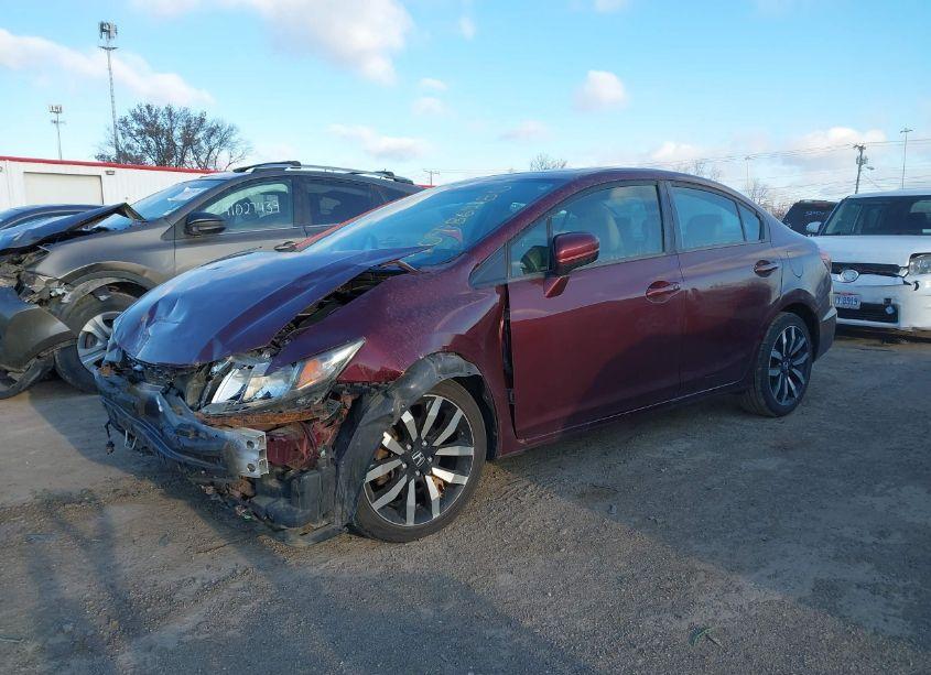 Photo 2 of 2015 Honda Civic EX-L (VIN 2HGFB2F95FH508900)