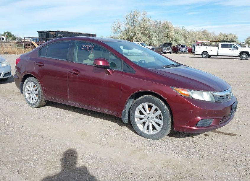 2012 Honda Civic EX-L (VIN 2HGFB2F96CH538385) main photo