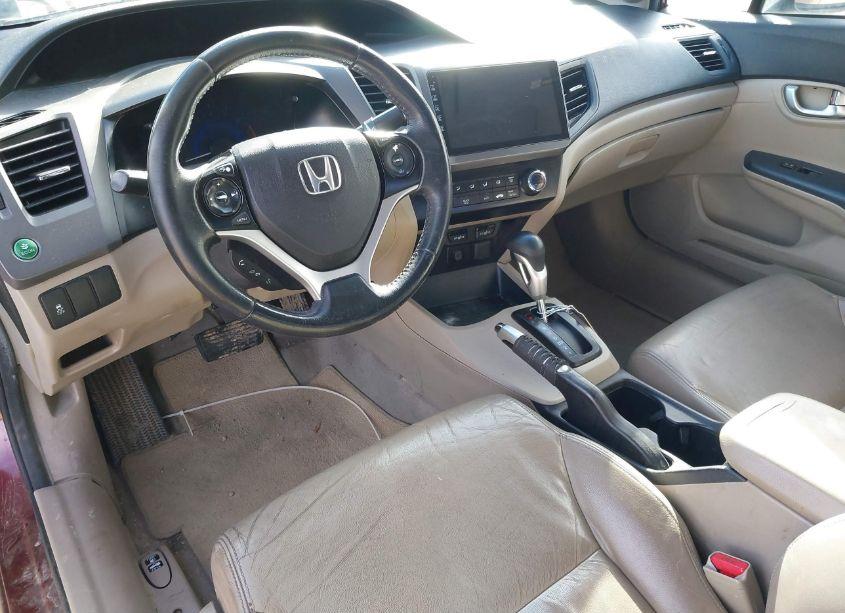 Photo 18 of 2012 Honda Civic EX-L (VIN 2HGFB2F96CH538385)