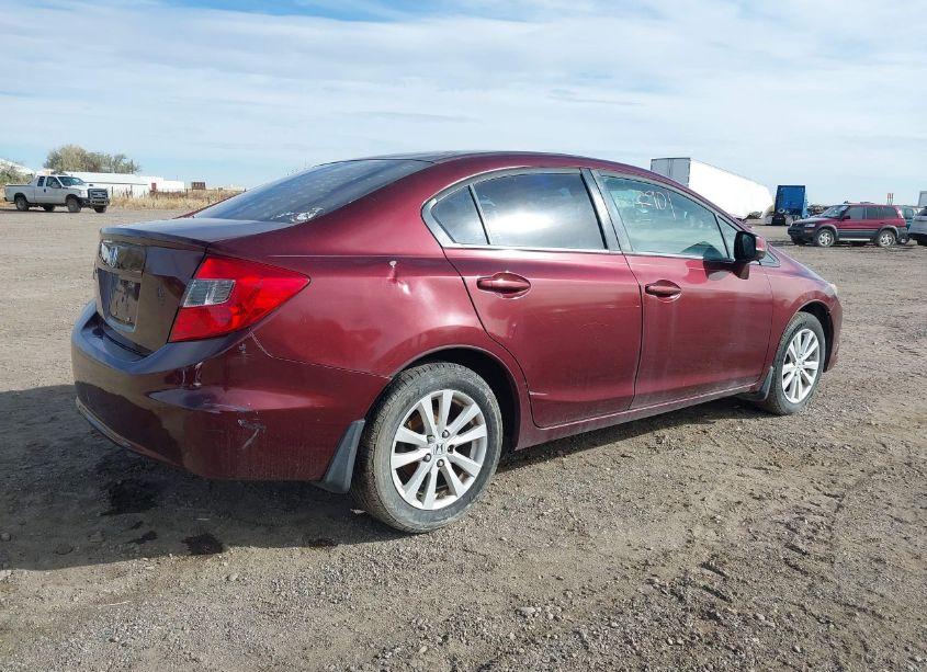 Photo 4 of 2012 Honda Civic EX-L (VIN 2HGFB2F96CH538385)