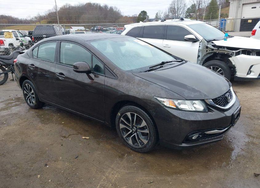 2013 Honda Civic EX-L (VIN 2HGFB2F96DH509423) main photo