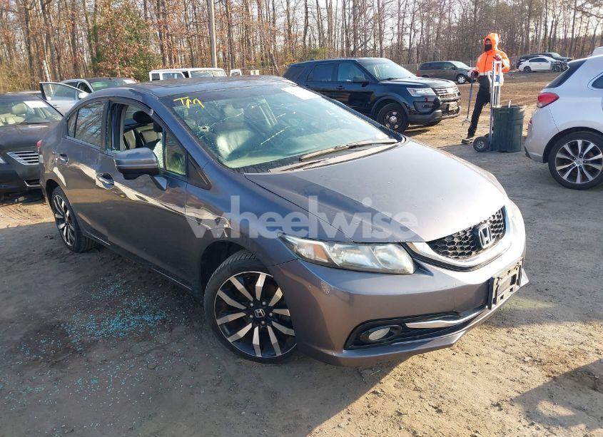 2014 Honda Civic EX-L (VIN 2HGFB2F96EH503381) main photo
