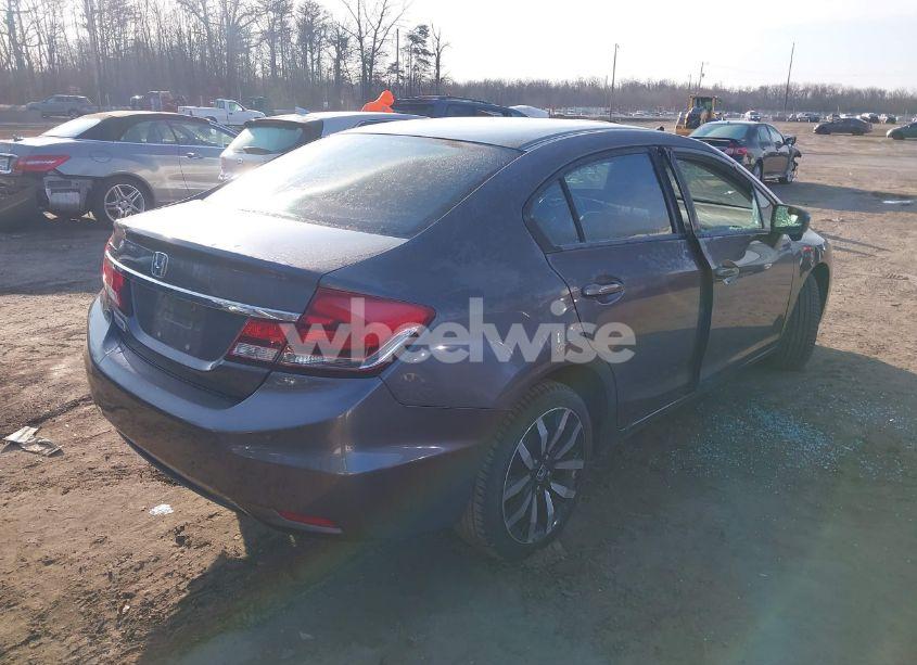 Photo 4 of 2014 Honda Civic EX-L (VIN 2HGFB2F96EH503381)
