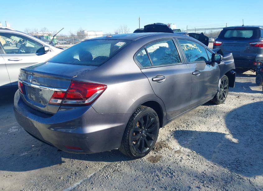 Photo 4 of 2014 Honda Civic EX-L (VIN 2HGFB2F96EH547901)